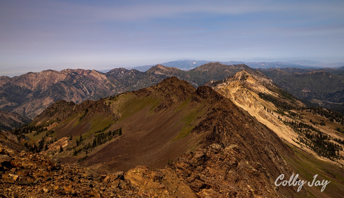 Climbing Mount Superior, landscape photo by Colby Taylor