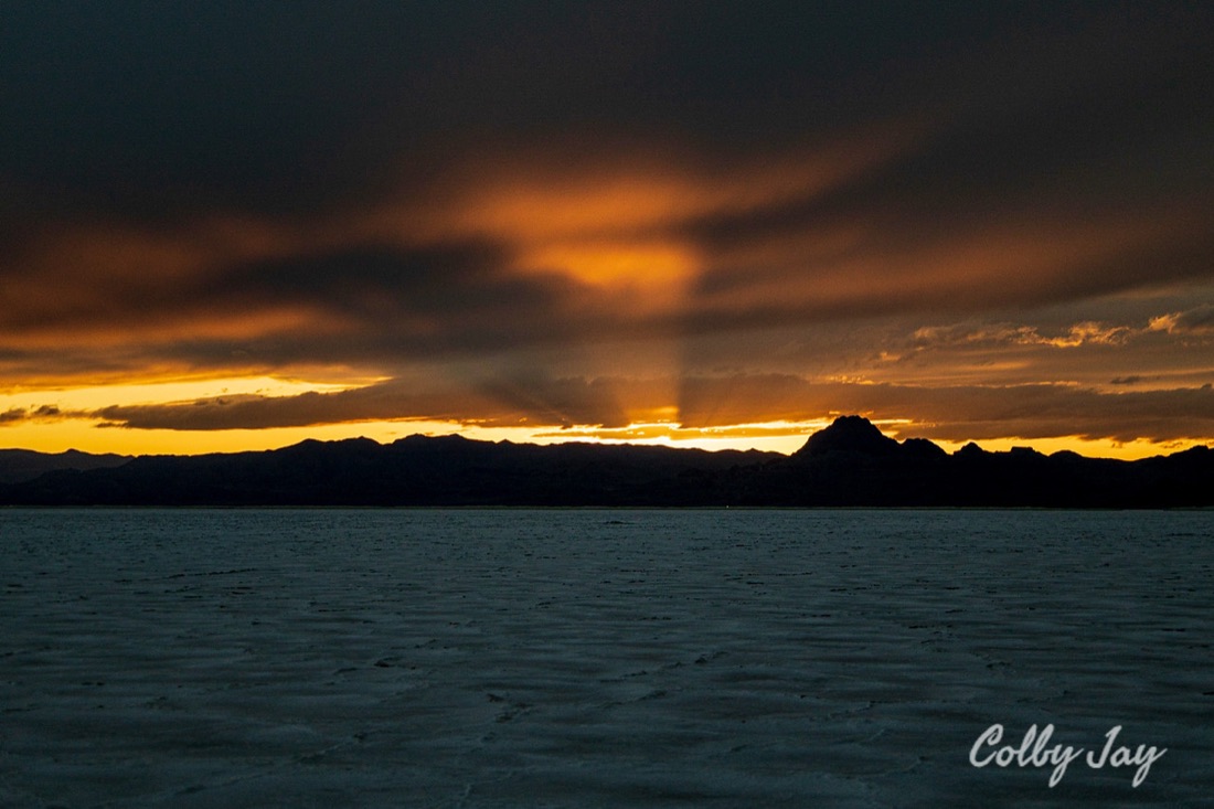 The Salt Flats of Utah, landscape photo by Colby Taylor